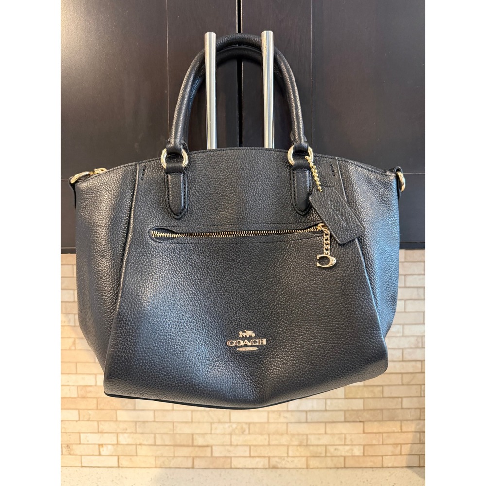 Authentic Coach Leather Tote Handbag Purse 2020 One Owner